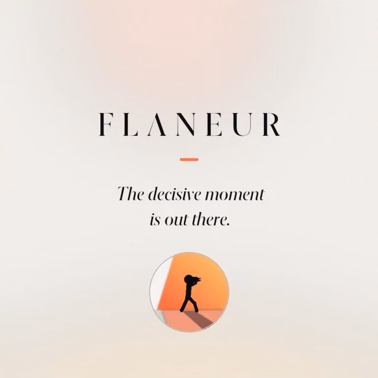 FLANEUR - Street- und Reisefotografie App von Feyzi Demirel