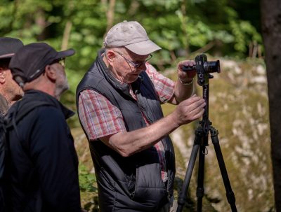 Workshop mit Norbert Rosing in der Fränkischen Schweiz, 2.-4. September 2022, Leica Store Nürnberg, Norbert Rosing mit 10 Teilnehmern, Stützpunkt Muggendorf
